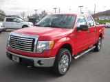 2010 Ford F150 Vermillion Red