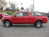 2010 Red Candy Metallic Ford F150 XLT SuperCab 4x4 #39924804