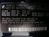 2011 BMW X6 xDrive35i Info Tag