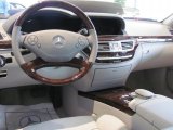 2010 Mercedes-Benz S 400 Hybrid Sedan Cashmere/Savanna Interior