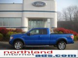 2010 Blue Flame Metallic Ford F150 XLT SuperCab 4x4 #39943319