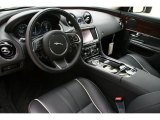 2011 Jaguar XJ XJL Jet Black/Ivory Interior