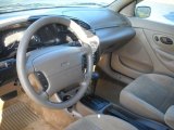 1999 Ford Contour LX Medium Dark Prairie Tan Interior