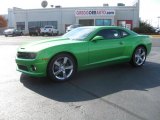 2011 Synergy Green Metallic Chevrolet Camaro SS/RS Coupe #39943757
