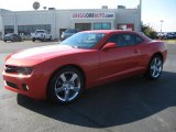 2011 Inferno Orange Metallic Chevrolet Camaro LT/RS Coupe #39943759