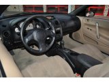 2001 Mitsubishi Eclipse Spyder GS Tan Interior