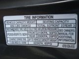 2003 Honda Accord LX Coupe Info Tag