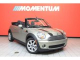 2010 Sparkling Silver Metallic Mini Cooper Convertible #39943781