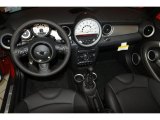 2011 Mini Cooper S Convertible Carbon Black Interior