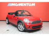 2011 Chili Red Mini Cooper Convertible #39943800