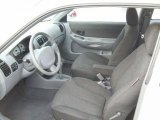 2004 Hyundai Accent GT Coupe Gray Interior