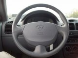 2004 Hyundai Accent GT Coupe Steering Wheel
