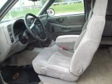 2000 Chevrolet S10 LS Extended Cab Medium Gray Interior