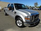 2010 Ford F250 Super Duty XLT Crew Cab Front 3/4 View