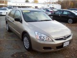 2006 Desert Mist Metallic Honda Accord Value Package Sedan #39943813