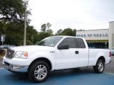 2005 Oxford White Ford F150 Lariat SuperCab #40004357