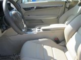 2011 Mercedes-Benz E 550 Coupe Almond/Mocha Interior