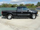 Black Ford F250 Super Duty in 2000
