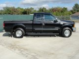 Black Ford F250 Super Duty in 2000