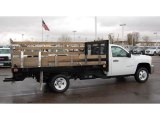 2008 Chevrolet Silverado 3500HD Regular Cab Chassis Stake Truck Exterior