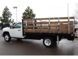 2008 Chevrolet Silverado 3500HD Regular Cab Chassis Stake Truck Exterior