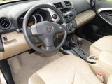 2010 Toyota RAV4 I4 4WD Sand Beige Interior