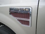 2008 Ford F350 Super Duty Lariat SuperCab 4x4 Marks and Logos