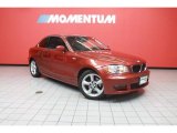 2008 Crimson Red BMW 1 Series 128i Coupe #40004699