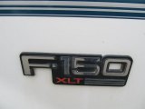 1996 Ford F150 XLT Regular Cab 4x4 Marks and Logos