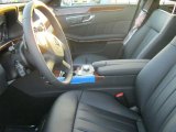 2011 Mercedes-Benz E 350 BlueTEC Sedan Black Interior