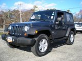 2007 Steel Blue Metallic Jeep Wrangler X 4x4 #40063631