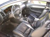2004 Honda Accord EX Coupe Black Interior