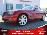 2006 Blaze Red Crystal Pearl Chrysler Crossfire Limited Coupe #40063984