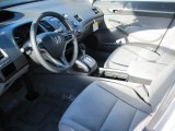 2011 Honda Civic EX Sedan Gray Interior