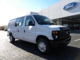 2010 Oxford White Ford E Series Van E150 Commercial #40063998