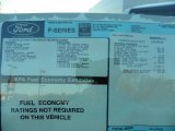 2011 Ford F450 Super Duty XL Regular Cab Chassis Window Sticker