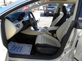 2009 Volkswagen CC Luxury Cornsilk Beige Two-Tone Interior