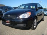 2009 Ebony Black Hyundai Accent GLS 4 Door #40063745