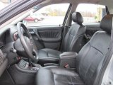 2001 Saturn L Series L300 Sedan Black Interior