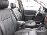 2001 Saturn L Series L300 Sedan Black Interior