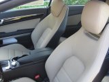 2011 Mercedes-Benz E 550 Coupe Almond/Black Interior