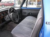 1992 Dodge Ram 250 LE Regular Cab 4x4 Gray Interior