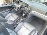 2007 Saab 9-3 2.0T Convertible Black/Gray Interior