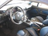1998 BMW M Roadster Estoril Blue Interior
