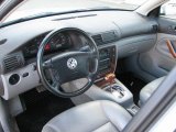 2001 Volkswagen Passat GLX V6 4Motion Wagon Gray Interior