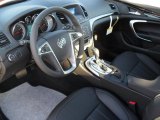 2011 Buick Regal CXL Ebony Interior