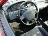 1994 Honda Civic CX Hatchback Dark Grey Interior