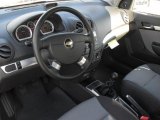 2011 Chevrolet Aveo Aveo5 LT Charcoal Interior