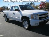 2011 Summit White Chevrolet Silverado 1500 LT Extended Cab #40134475