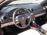 2009 Pontiac G6 GT Convertible Light Taupe Interior